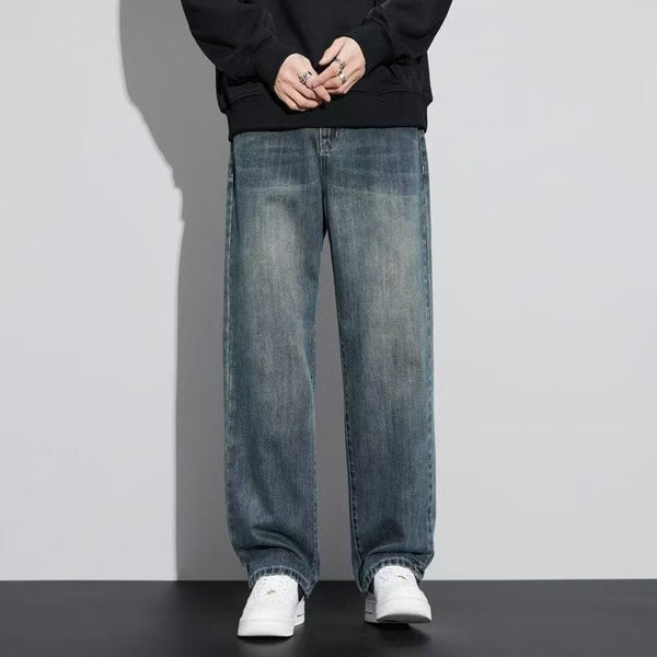 Retro Nostalgic Straight Jeans —9871