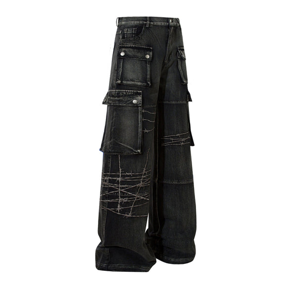 Embroidery RockTrail Explorer Jeans—7316