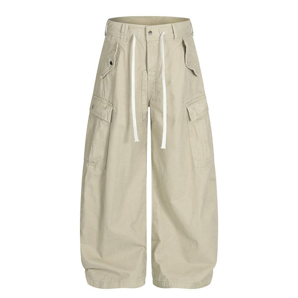 TALKLESSFASHION: Urban Edge Multi-Pocket Scimitar Slacks