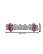 Superior 8-tooth silver picture upper teeth Note: Only single upper teeth are issued under the order