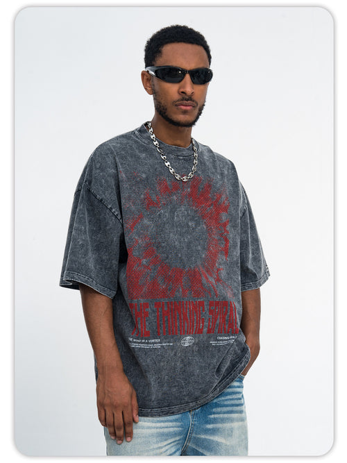 Heavy Washed Drop Tee