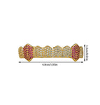 Superior 8-tooth gold picture upper teeth Note: The next order is only issued with a single lower tooth