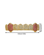 Superior 8-tooth gold picture upper teeth Note: The next order is only issued with a single lower tooth