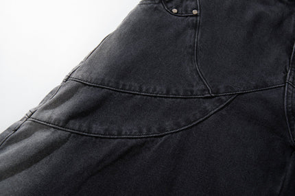 Gradient Deconstruction Scimitar Jeans