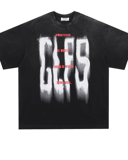 Graffiti Tie-Dye Tee