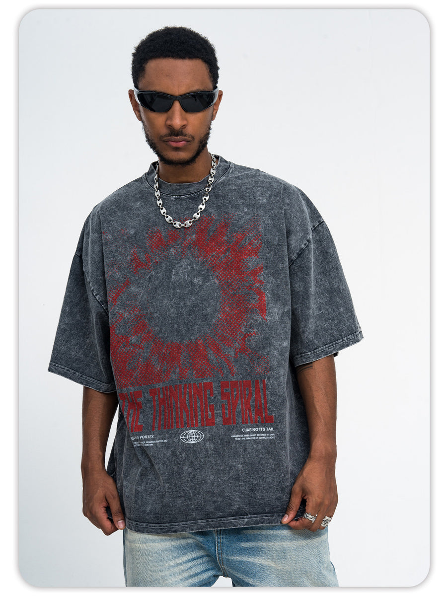 Heavy Washed Drop Tee