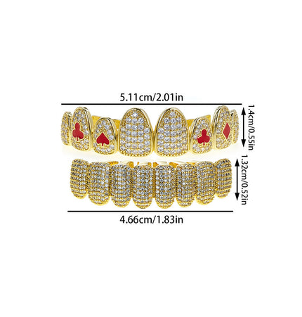 Gold-Plated Grillz Set