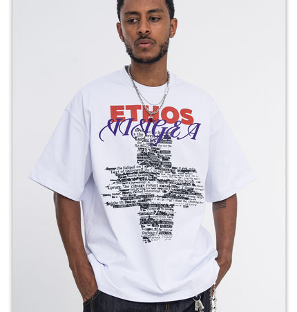 White Ink Tee
