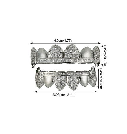 Gold-Plated Grillz Set