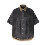 M / Black and gray JKT-020
