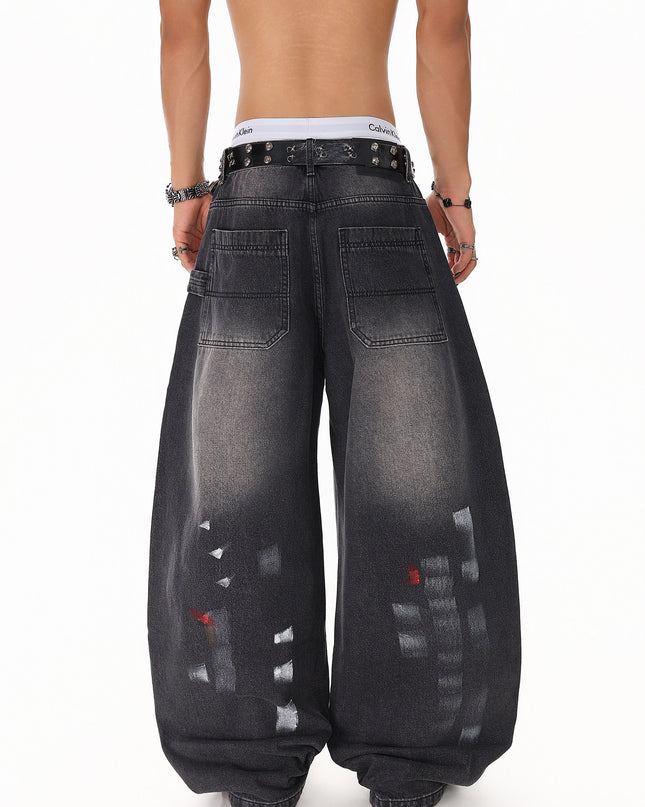 Street Art Patchwork Denim