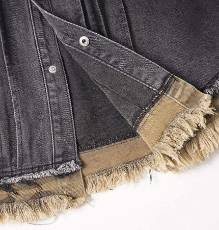Raw Edge Denim Shirt II