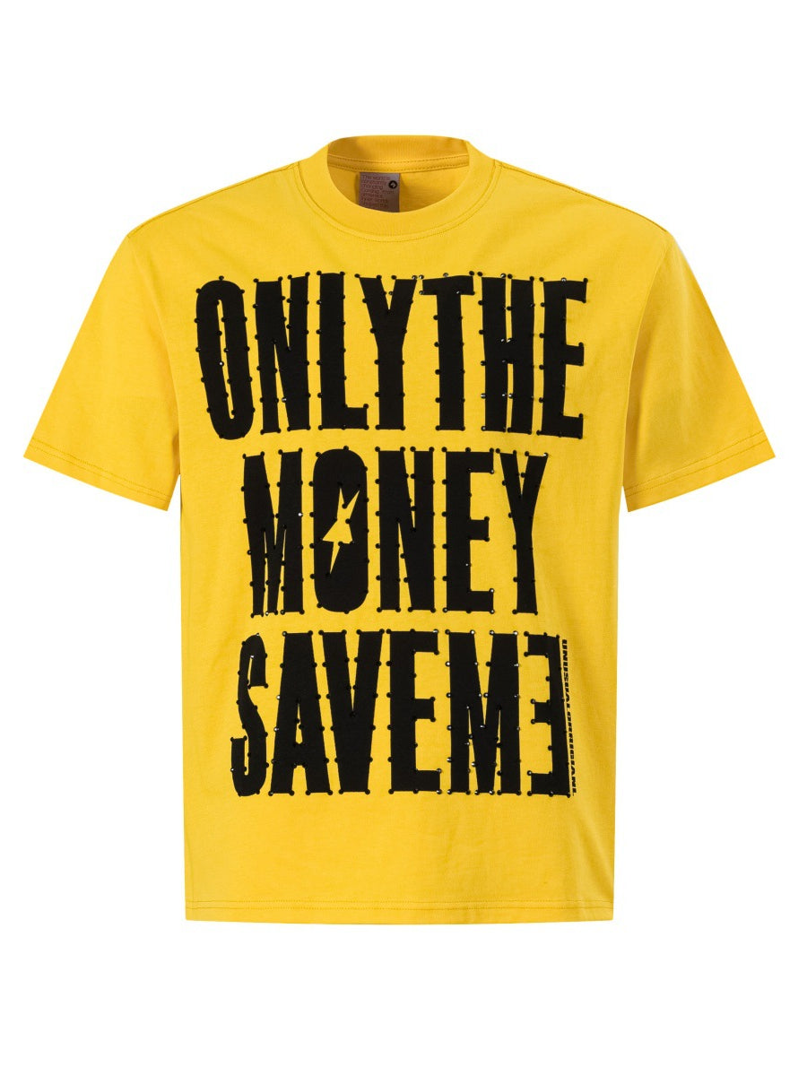 Retro Script Fitted T-Shirt