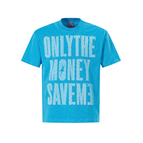 Retro Script Fitted T-Shirt
