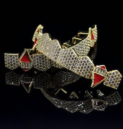 Gold-Plated Grillz Set
