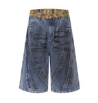 M / Blue short