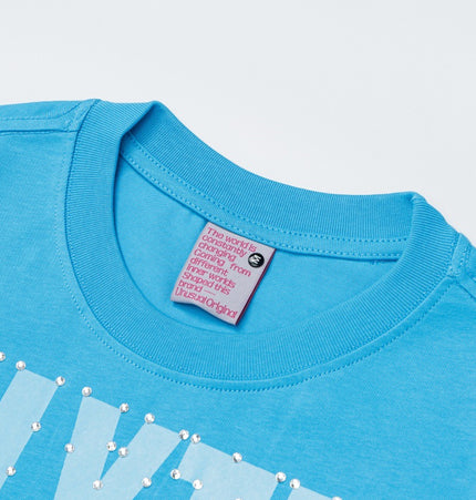 Retro Script Fitted T-Shirt