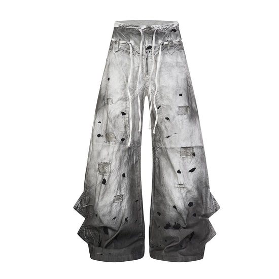 Inkjet Graded Wide Denim