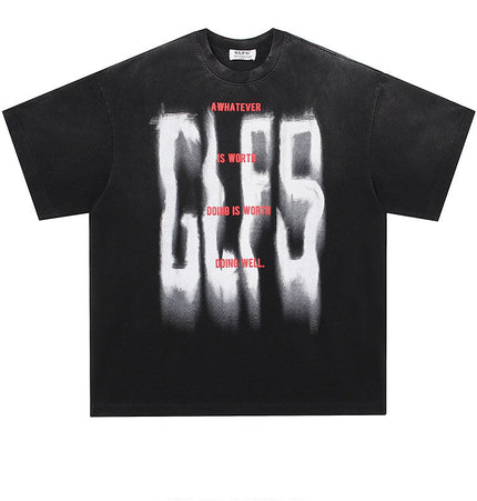 Graffiti Tie-Dye Tee