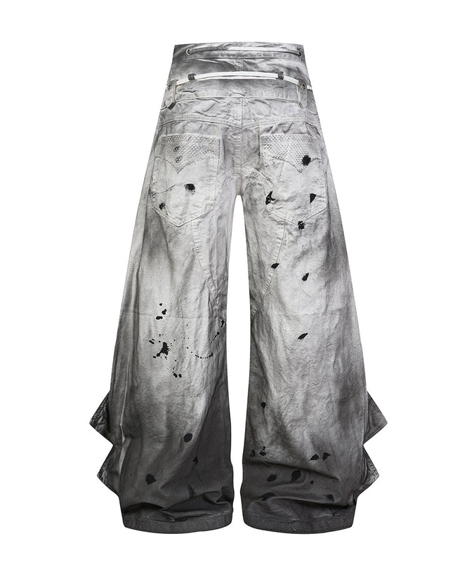 Inkjet Graded Wide Denim