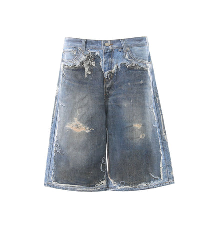 Distressed Denim short