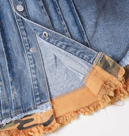 Raw Edge Denim Shirt II