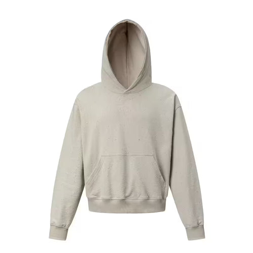 THETLSTUDIO American Retro Distressed Boxy Hoodie