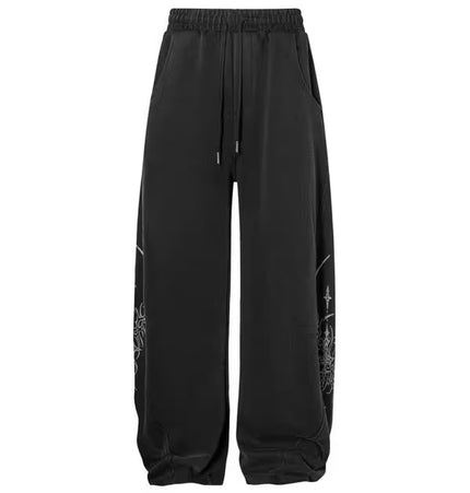 TALKLESSFASHION 07 Letter printed sweatpant—-7094