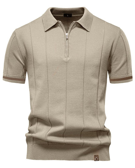 Mein Shop 0 Apricot / S Urban Edge Polo Casual Short Sleeve —6448