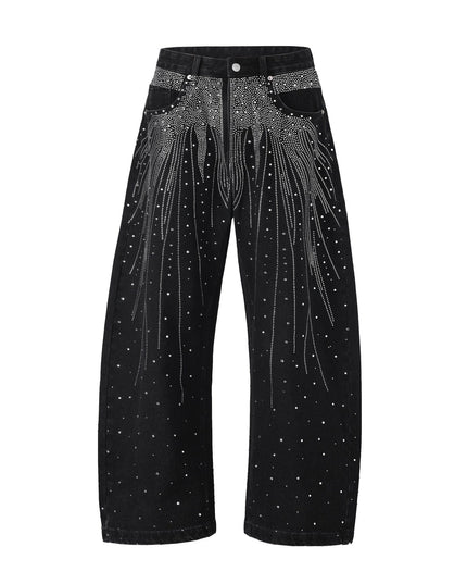 Mein Shop 0 Black / 30 Urban Drift stoned Wide-Leg Jeans—4650