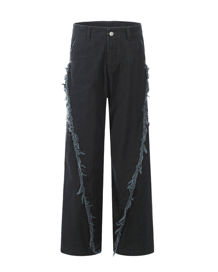 Mein Shop 0 Black / S American Retro Cleanfit Loose Heavy Industry Washed And Worn Overalls