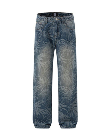 Mein Shop 0 Blue / S Aloha Breeze Wide Leg Jeans—7304