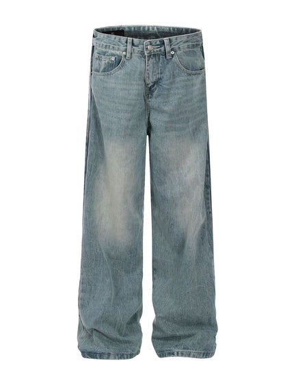 Mein Shop 0 Blue / S Urban Edge Washed Blue Relaxed Jeans—7845