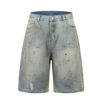 Mein Shop 0 Blue / S Urban Edge Washed Denim Short—5539