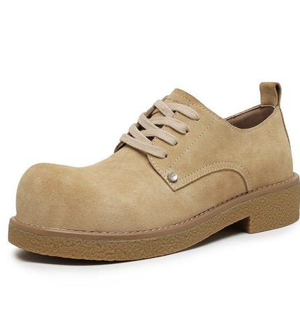 Mein Shop 0 Casual Platform Height-increasing Martain Boots Big Head Derby Shoes British Style