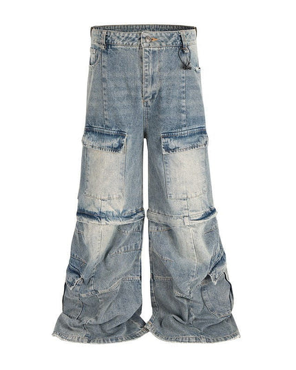 Mein Shop 0 Dual-Flex Distressed Jeans—1662