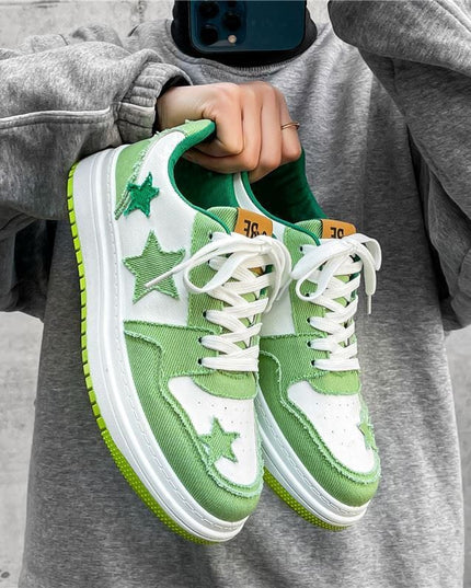 Mein Shop 0 Green / 39 New Summer Casual Versatile Hight Increasing Board Shoes Men
