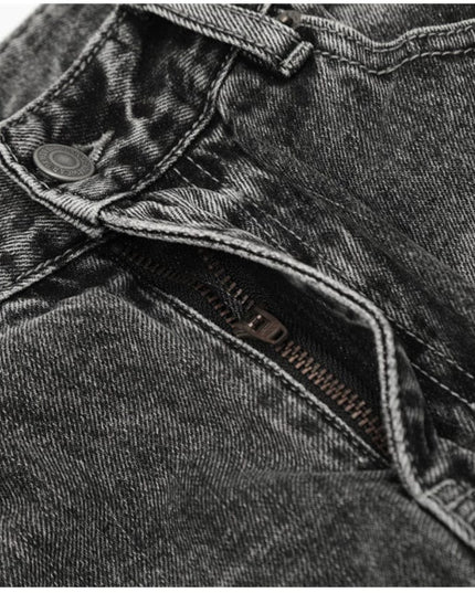 Mein Shop 0 Industrial Heritage Denim Straight Jeans—9865