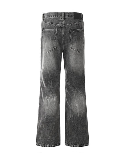 Mein Shop 0 Industrial Heritage Denim Straight Jeans—9865