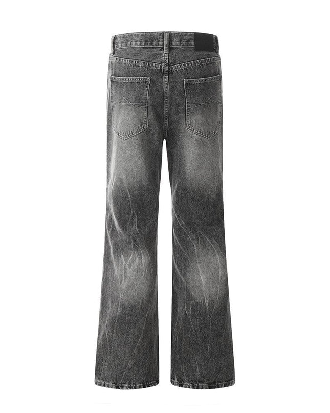 Mein Shop 0 Industrial Heritage Denim Straight Jeans—9865