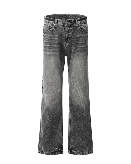 Mein Shop 0 Industrial Heritage Denim Straight Jeans—9865
