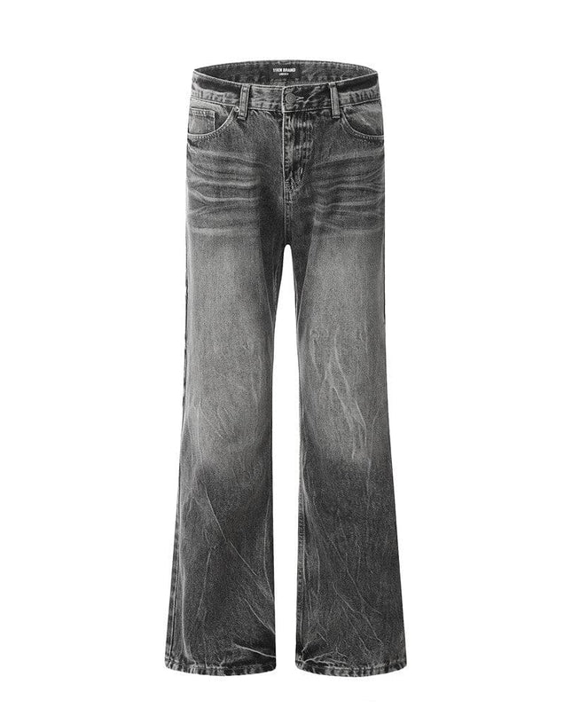 Mein Shop 0 Industrial Heritage Denim Straight Jeans—9865