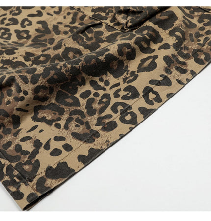 Mein Shop 0 Leopard Luxe Cropped short Jort—1993