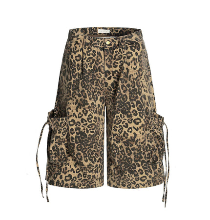 Mein Shop 0 Leopard Print / S Leopard Luxe Cropped short Jort—1993