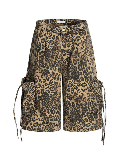 Mein Shop 0 Leopard Print / S Leopard Luxe Cropped short Jort—1993