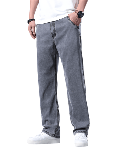 Mein Shop 0 Lyocell Comfort Straight Jeans—9477