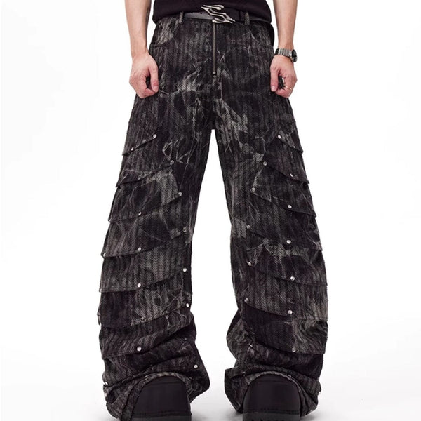 Maverick Rivet Mop Denim—-4530