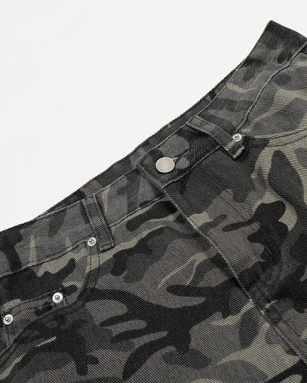 Mein Shop 0 Multi-pocket Design Outdoor Casual Trousers