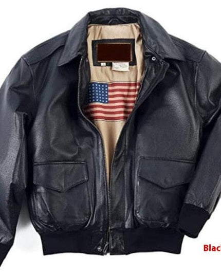 Mein Shop 0 Retro Oversized Leather Coat—-7644