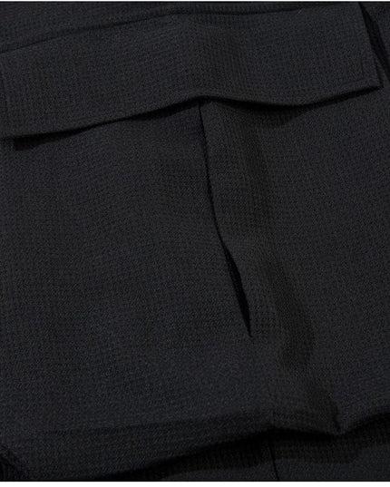 Mein Shop 0 Retro Spring Black Cargo Pants—3855